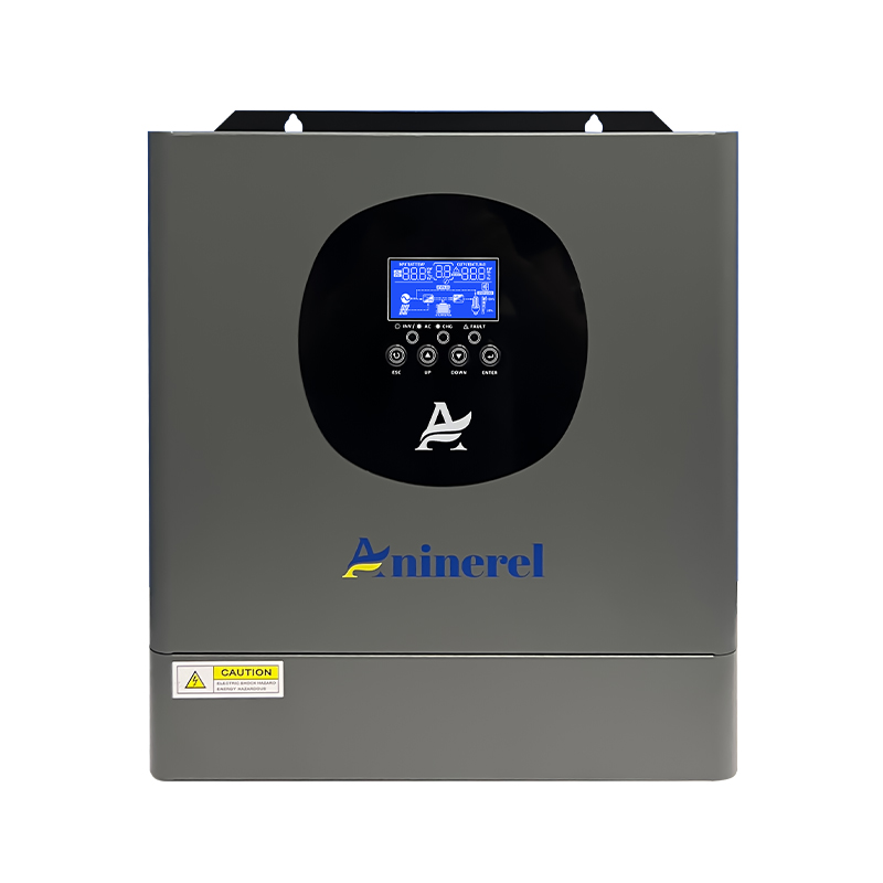 [0% Vat]Aninerel 2.5KW 12V 230V Hybrid Solar Inverter MPPT Pure Sine Wave Off-Grid Inverter with WIFI Function 30VDC-160VDC-Aninerel 