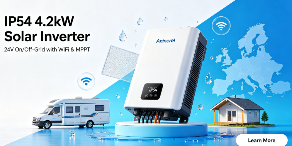 Aninerel 4.2kW 24V IP54 Hybrid Inverter Full EU Review 2026 | Real User Testimonials-Aninerel 
