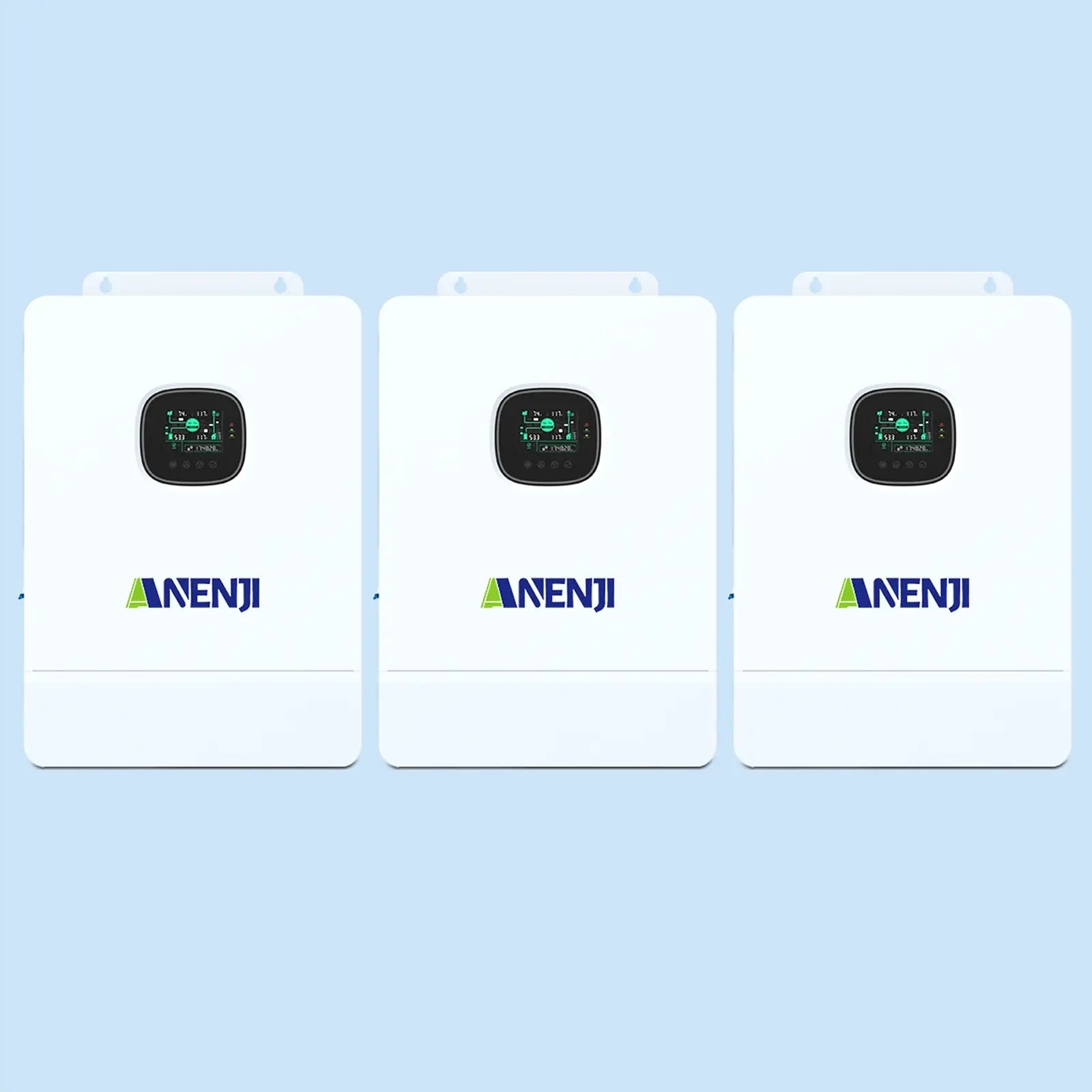 ANENJI 12KW - 36KW 48V 230V 3 - Phase Off - Grid Solar Inverter 2*MPPT WIFI Max Parallel 6 units - ANENJISOLAR
