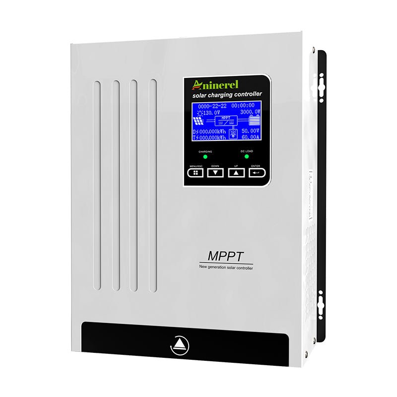 Aninerel 80A MPPT Solar Charge Controller 12V 24V 36V 48V Battery Charger Back - light LCD Solar Regulator - ANENJISOLAR