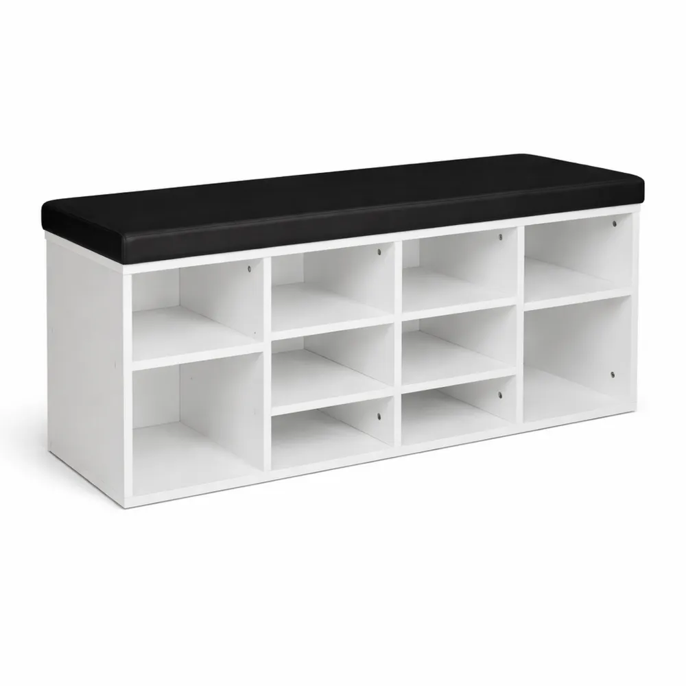 Scarpiera Ingresso con Cuscino e Scomparti Salvaspazio