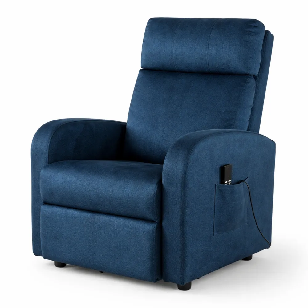 Poltrona Relax Elettrica 2 Motori, Reclinabile e Lavabile, per Anziani