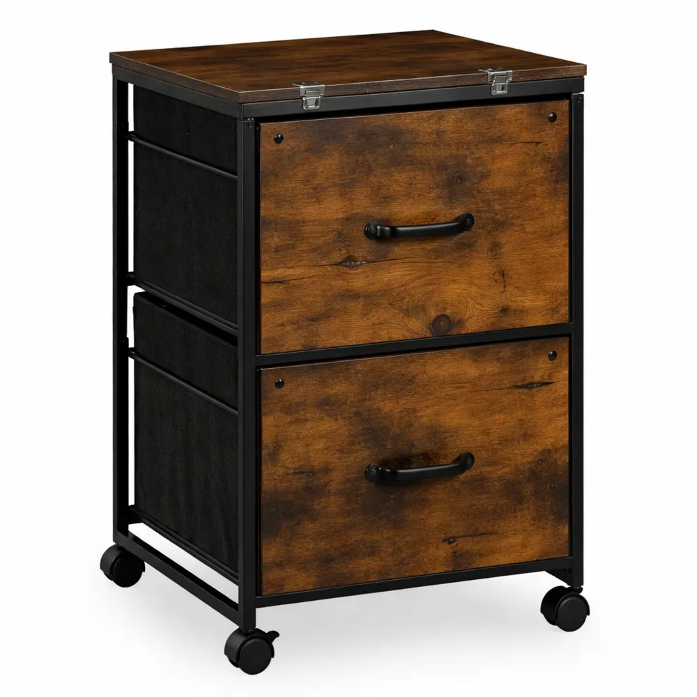 Cassettiera per Ufficio con Ruote e Cassetti