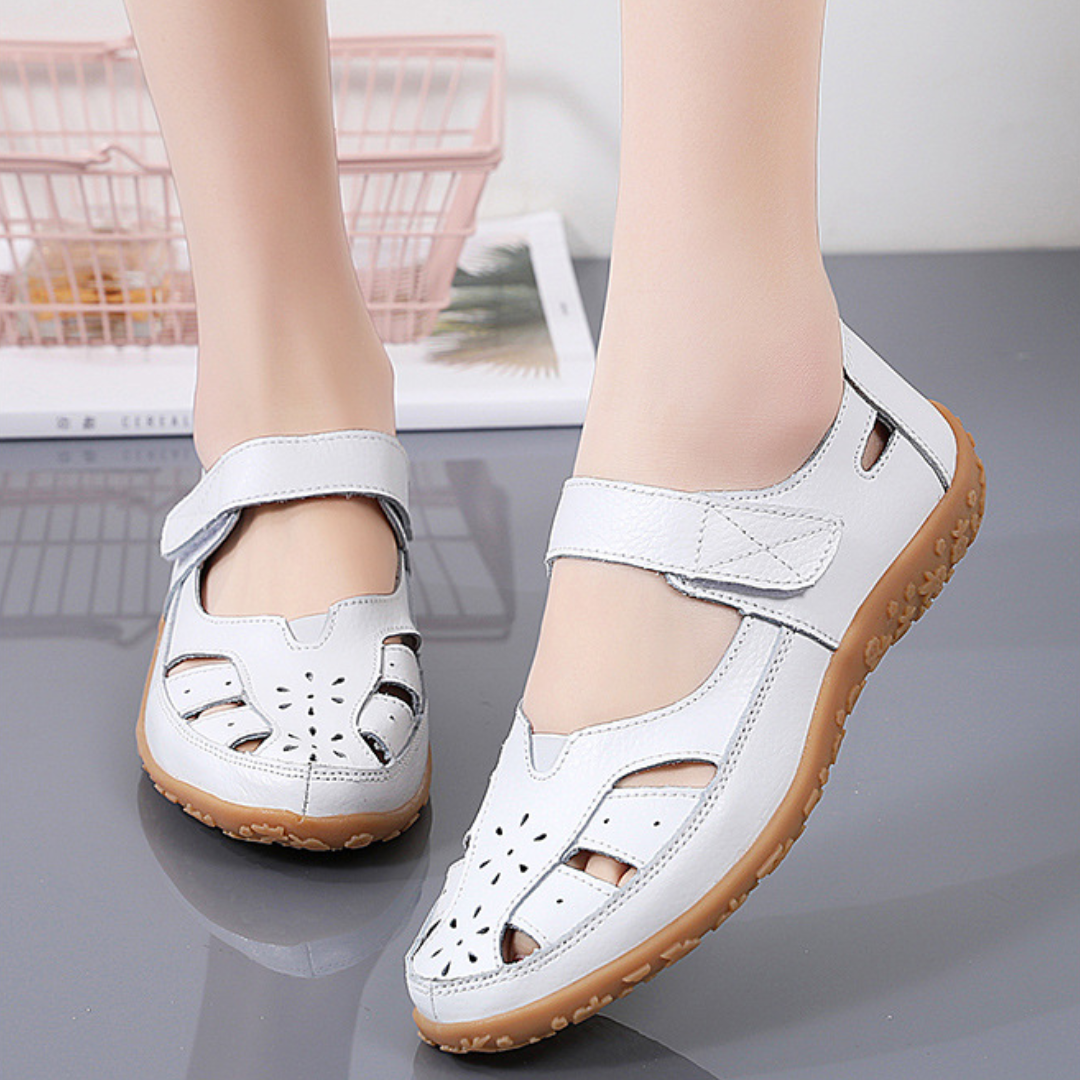 Uniqcomfy Wide Toe Box and Wide Size Leather Shoes