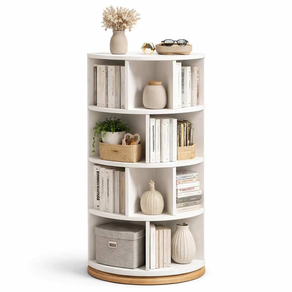 Drehbares regal weiss-kerlnova