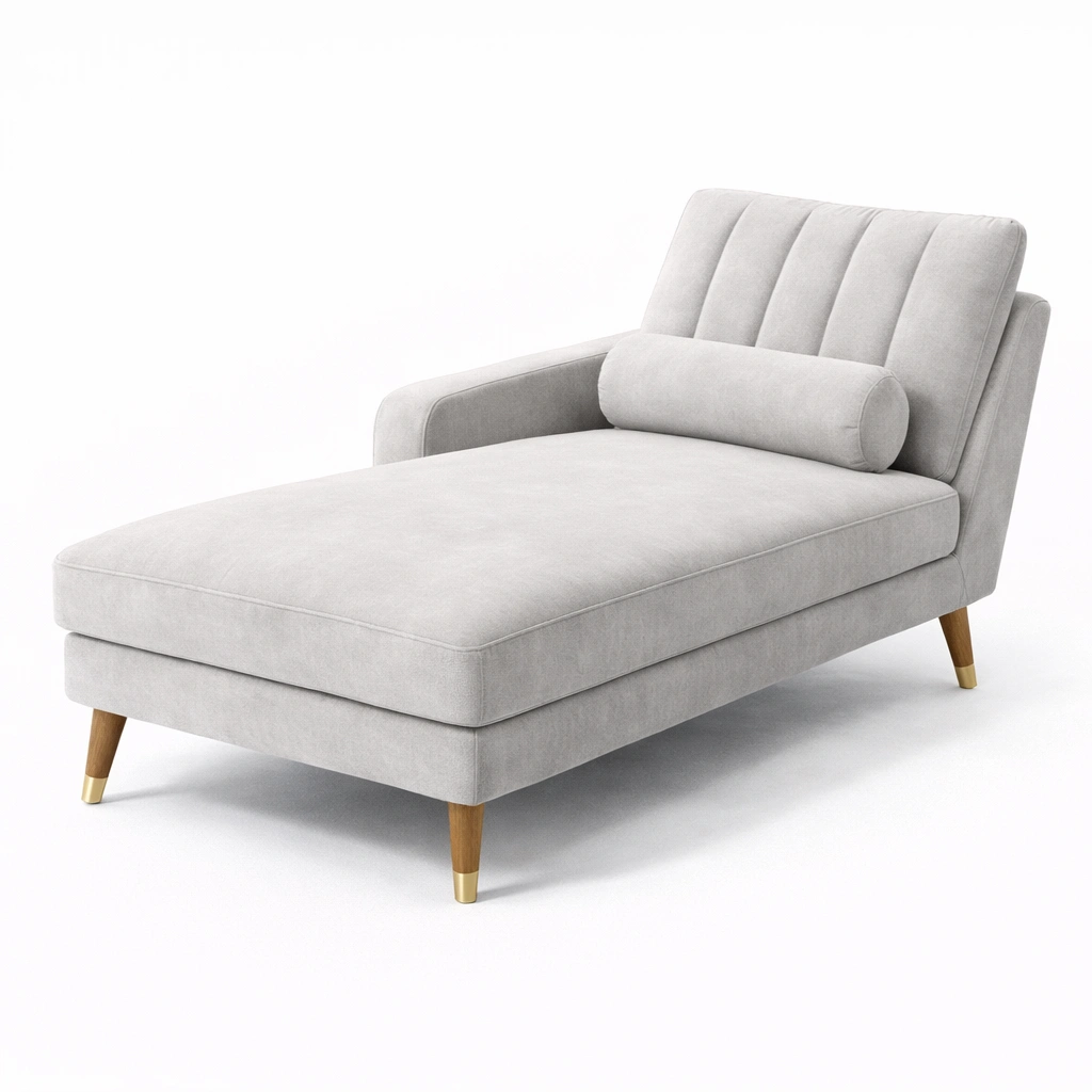Chaise longue grau modern-kerlnova