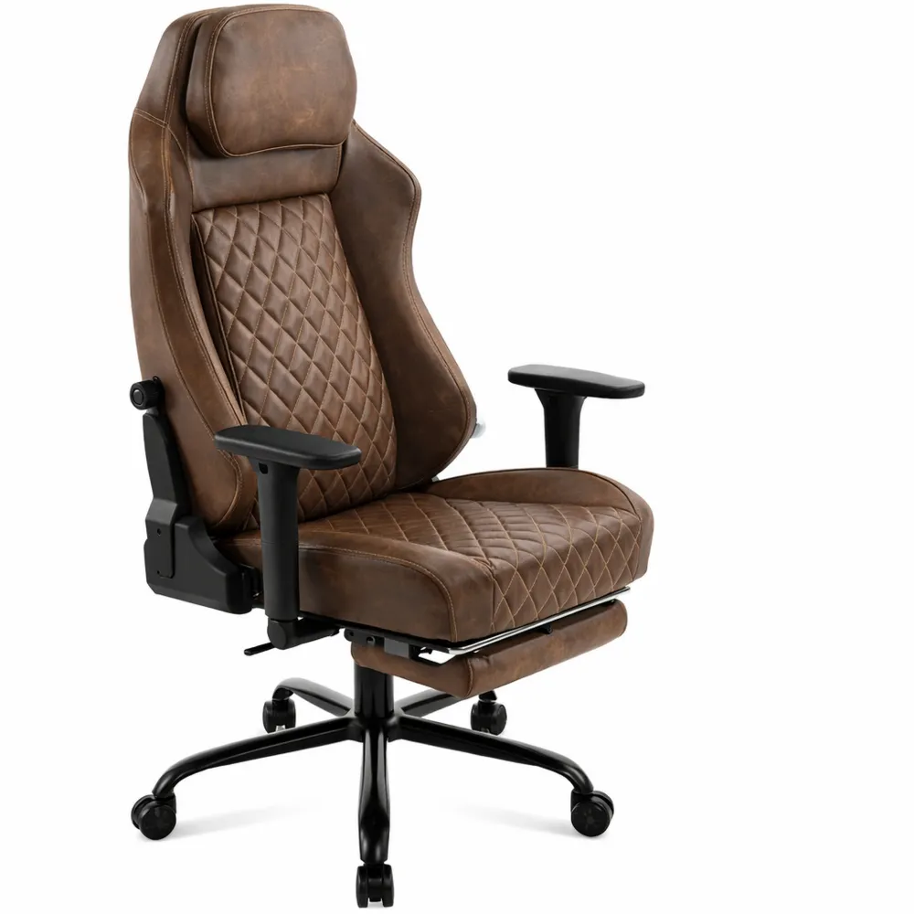 Sedia da Gaming con Supporto Lombare e Spugna Durevole