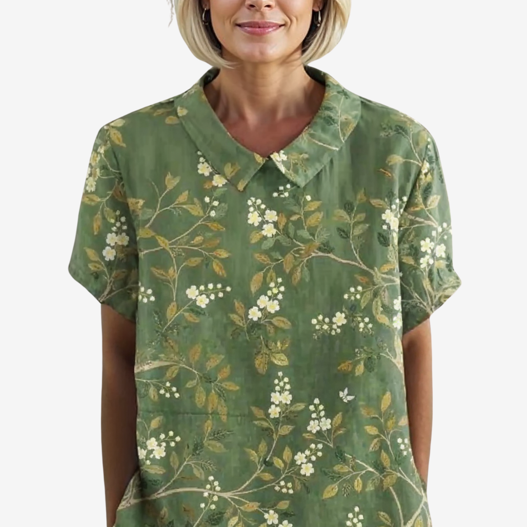  Vintage linen blouse