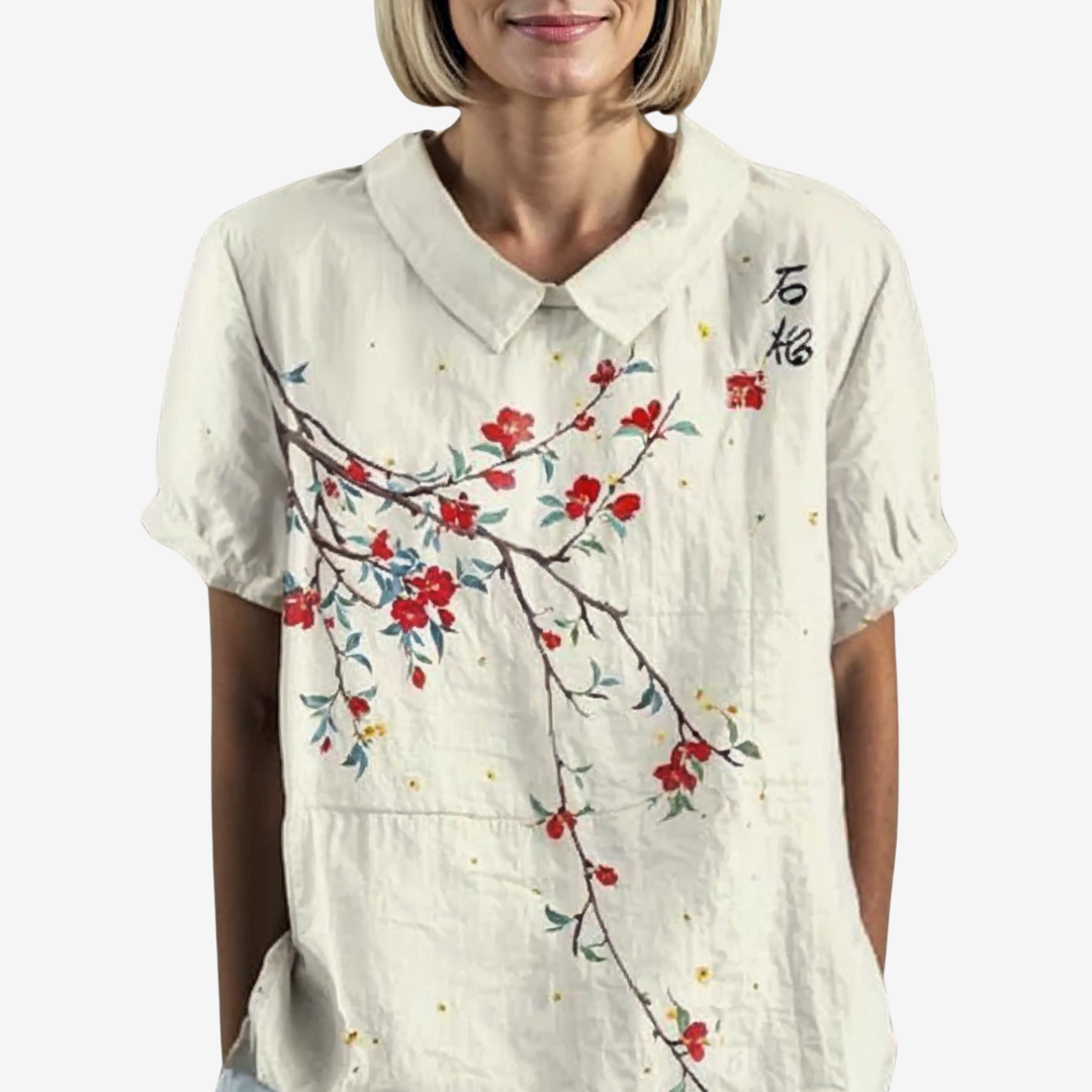  Vintage linen blouse