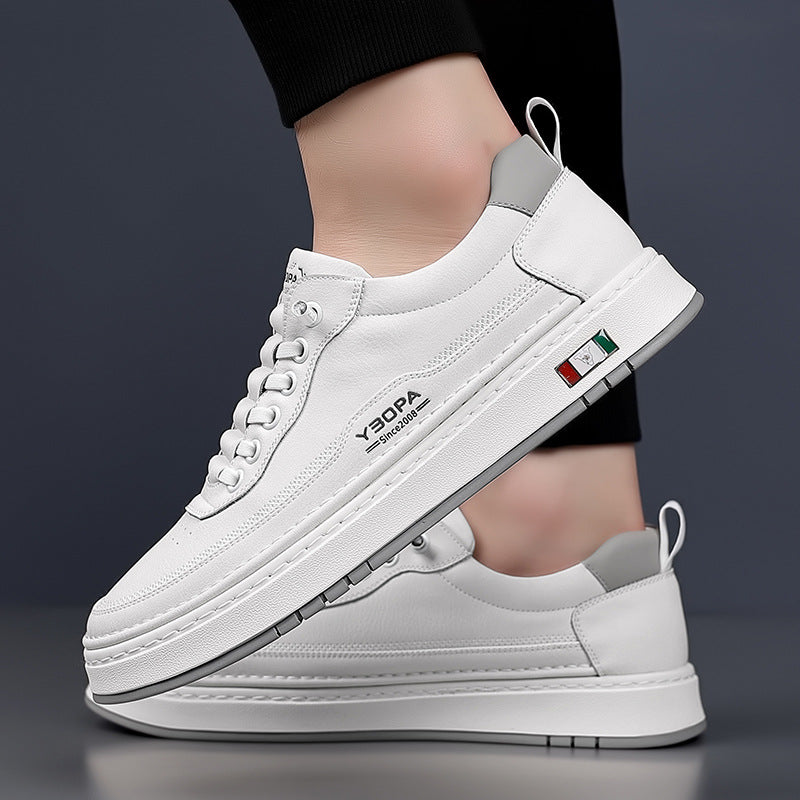 Men's Genuine Leather Sneakers