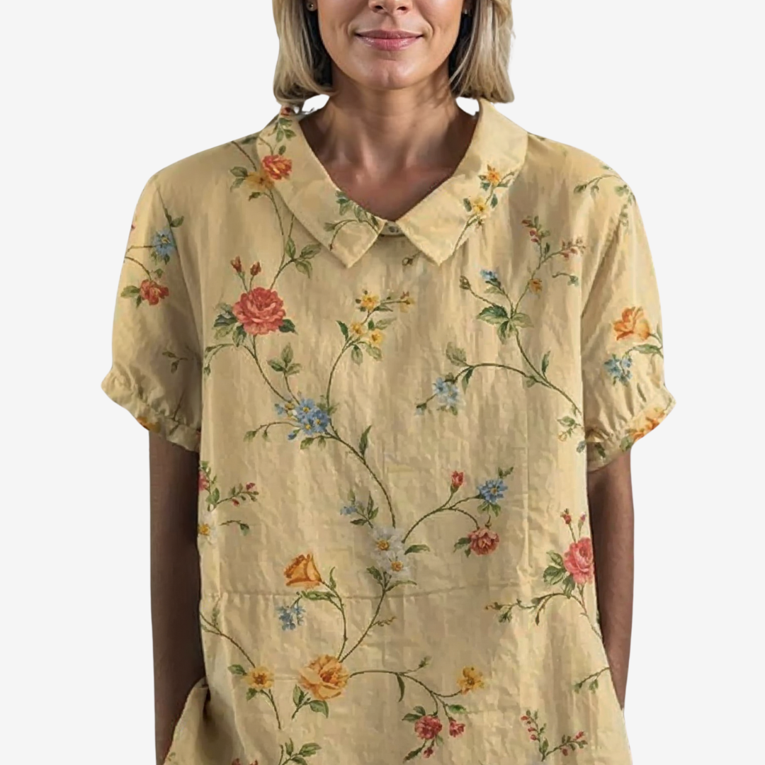  Vintage linen blouse