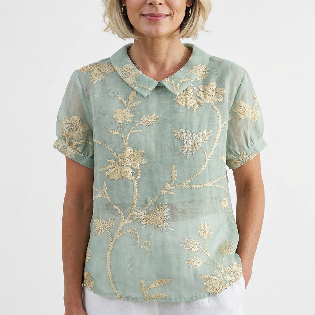  Vintage linen blouse