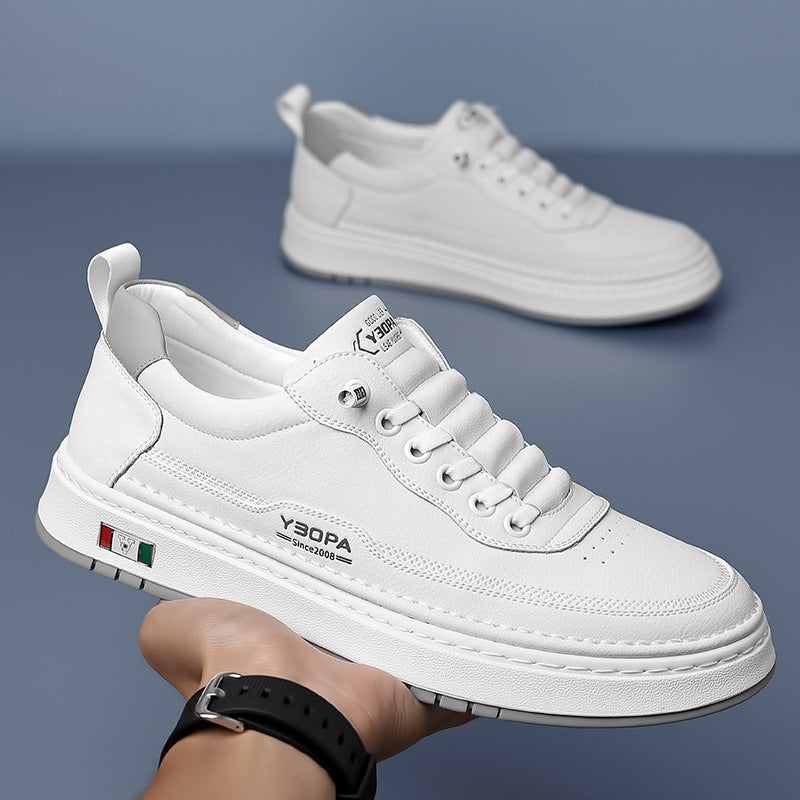 Men's Genuine Leather Sneakers