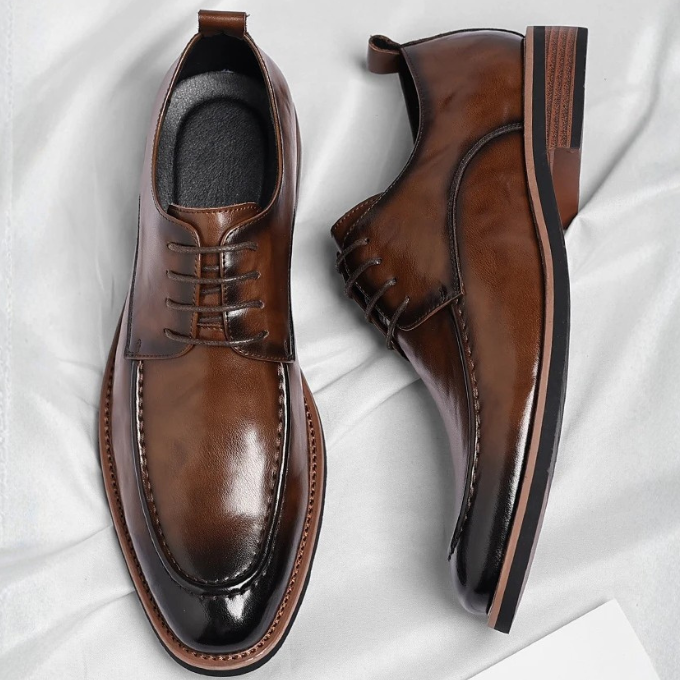 Men's Italian Handmade Oxford Dress Shoes