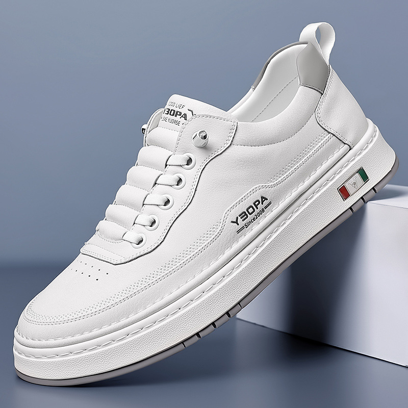 Men's Genuine Leather Sneakers