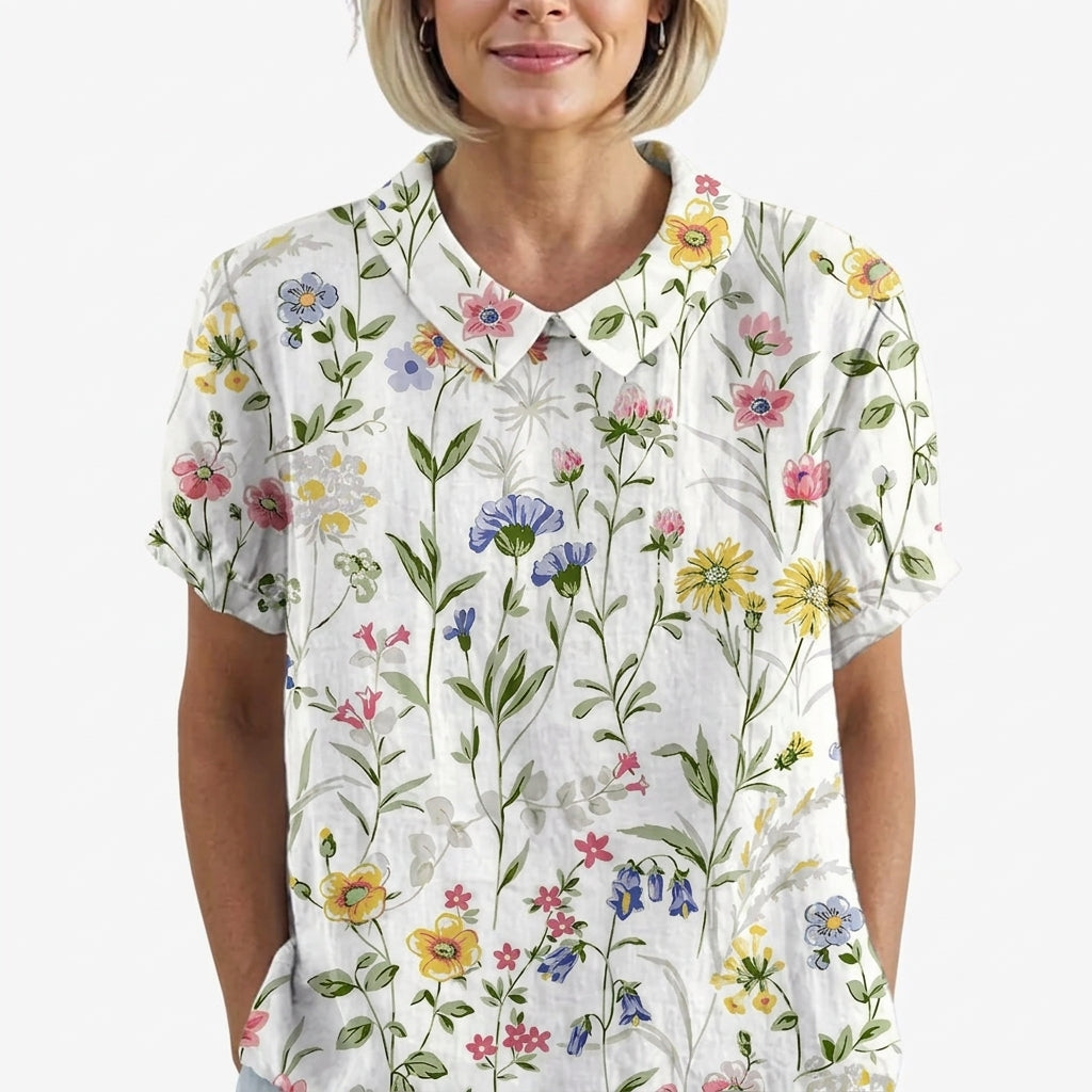  Vintage linen blouse
