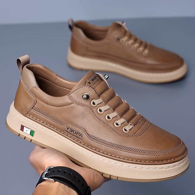 Men's Genuine Leather Sneakers