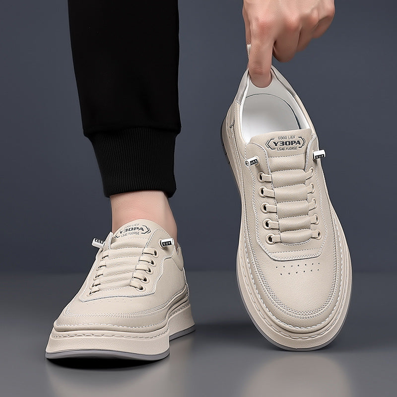 Men's Genuine Leather Sneakers
