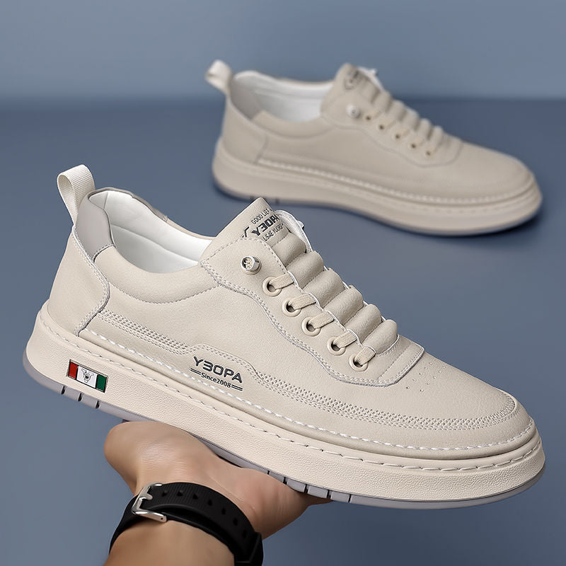 Men's Genuine Leather Sneakers