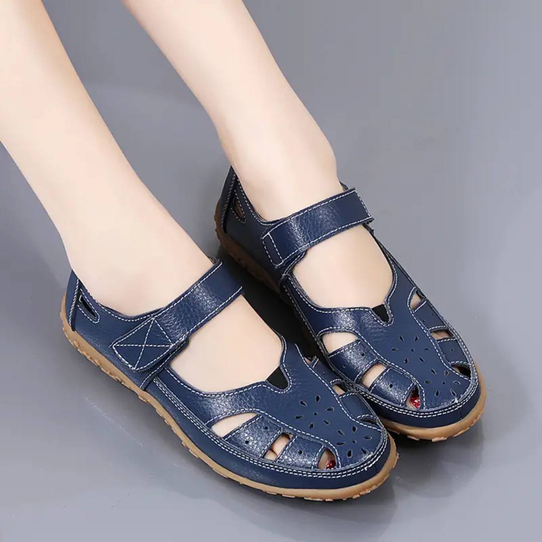 Uniqcomfy Wide Toe Box and Wide Size Leather Shoes