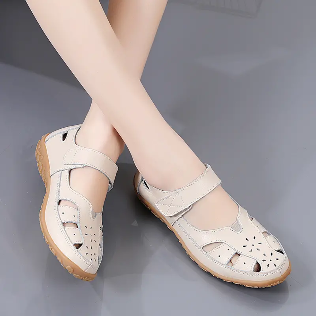 Uniqcomfy Wide Toe Box and Wide Size Leather Shoes