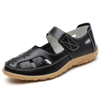 Uniqcomfy Wide Toe Box and Wide Size Leather Shoes