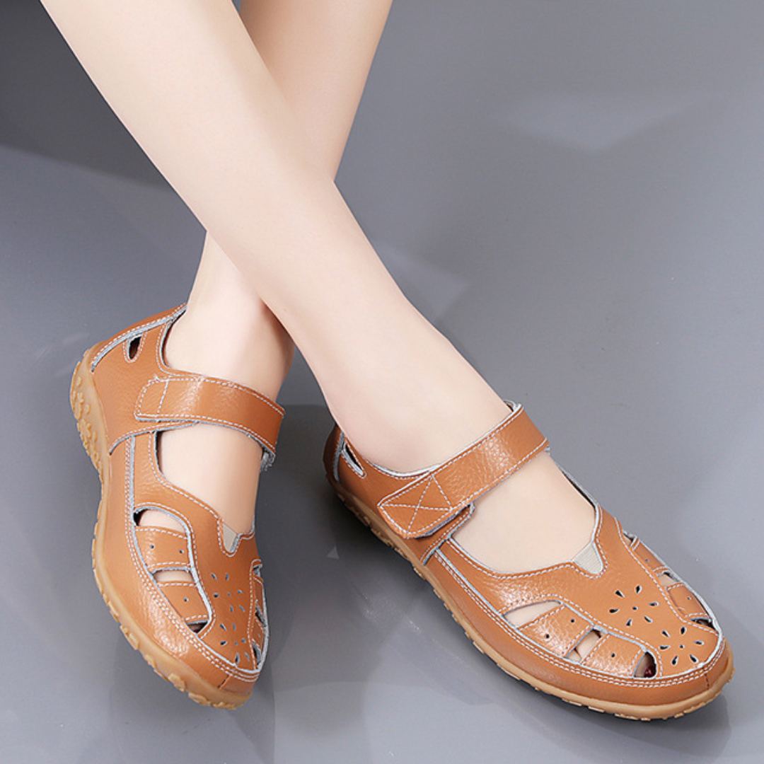 Uniqcomfy Wide Toe Box and Wide Size Leather Shoes