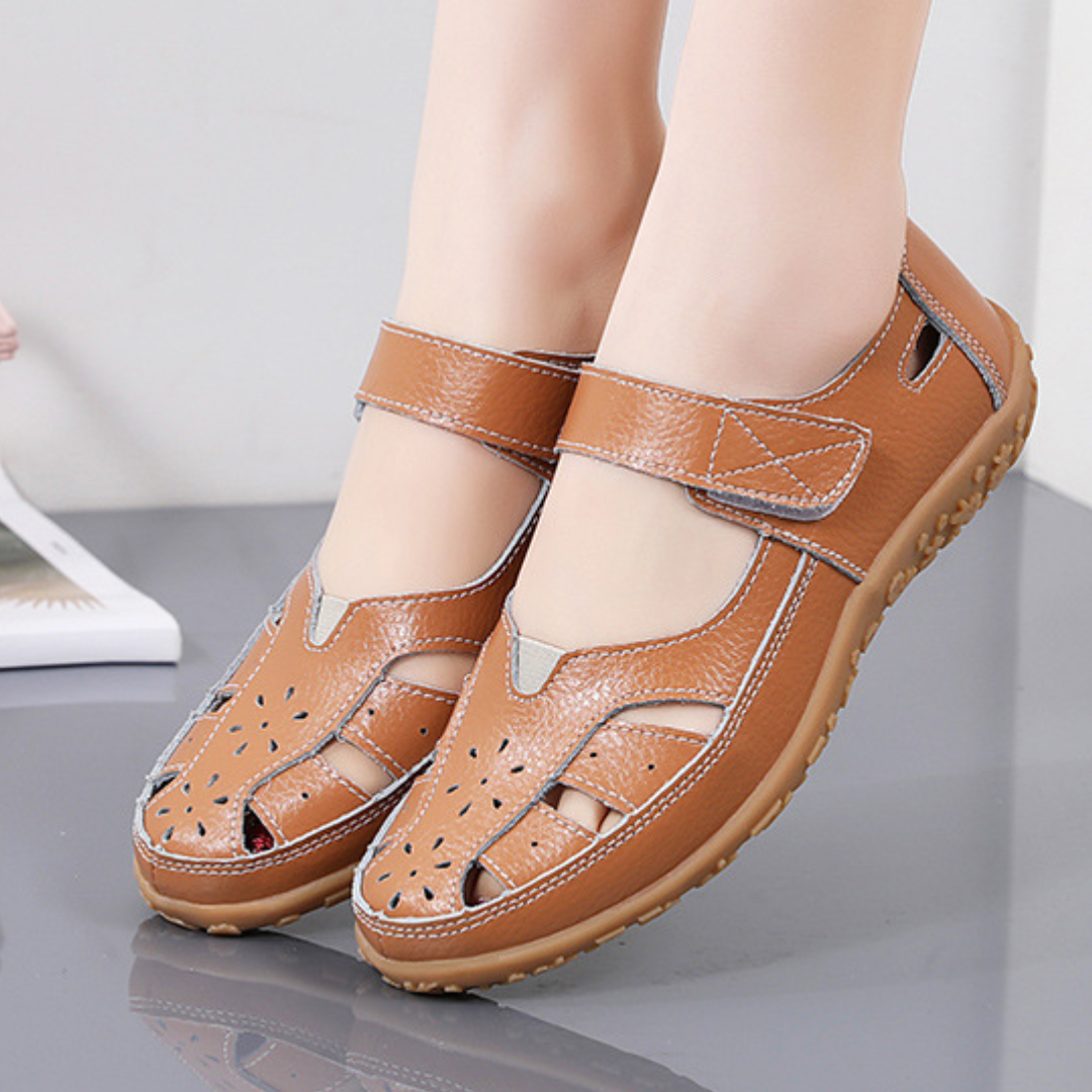 Uniqcomfy Wide Toe Box and Wide Size Leather Shoes