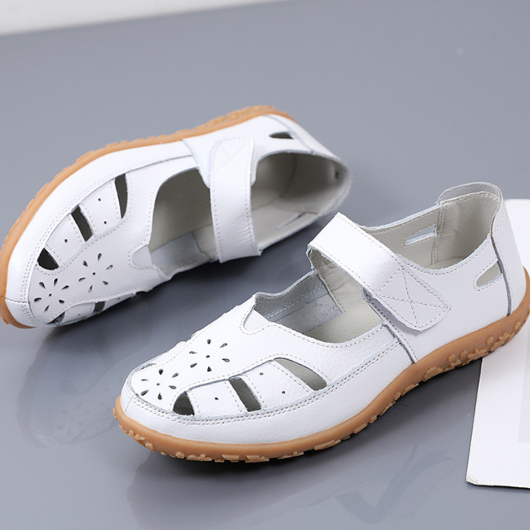 Uniqcomfy Wide Toe Box and Wide Size Leather Shoes