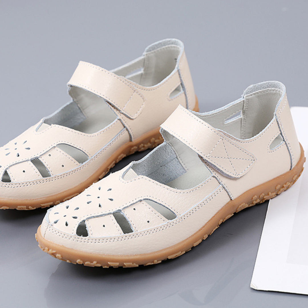 Uniqcomfy Wide Toe Box and Wide Size Leather Shoes