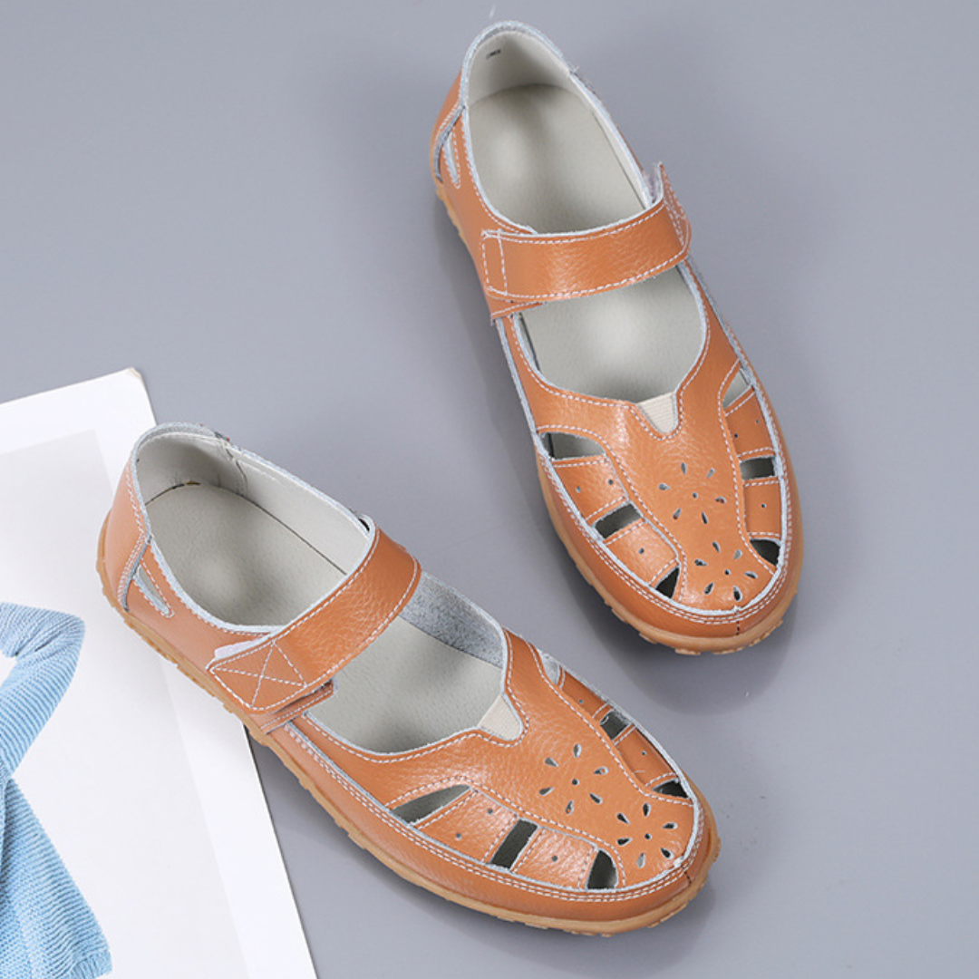 Uniqcomfy Wide Toe Box and Wide Size Leather Shoes
