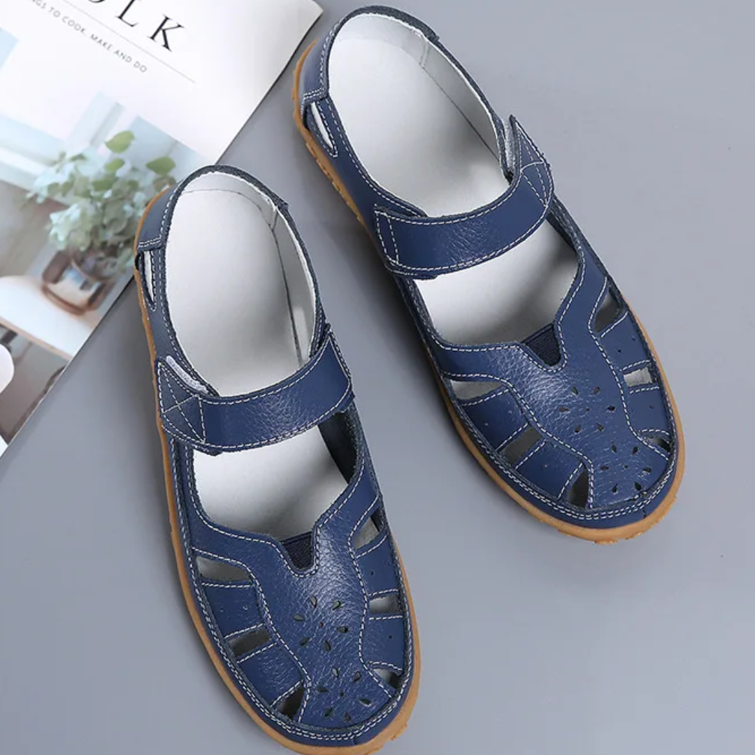 Uniqcomfy Wide Toe Box and Wide Size Leather Shoes