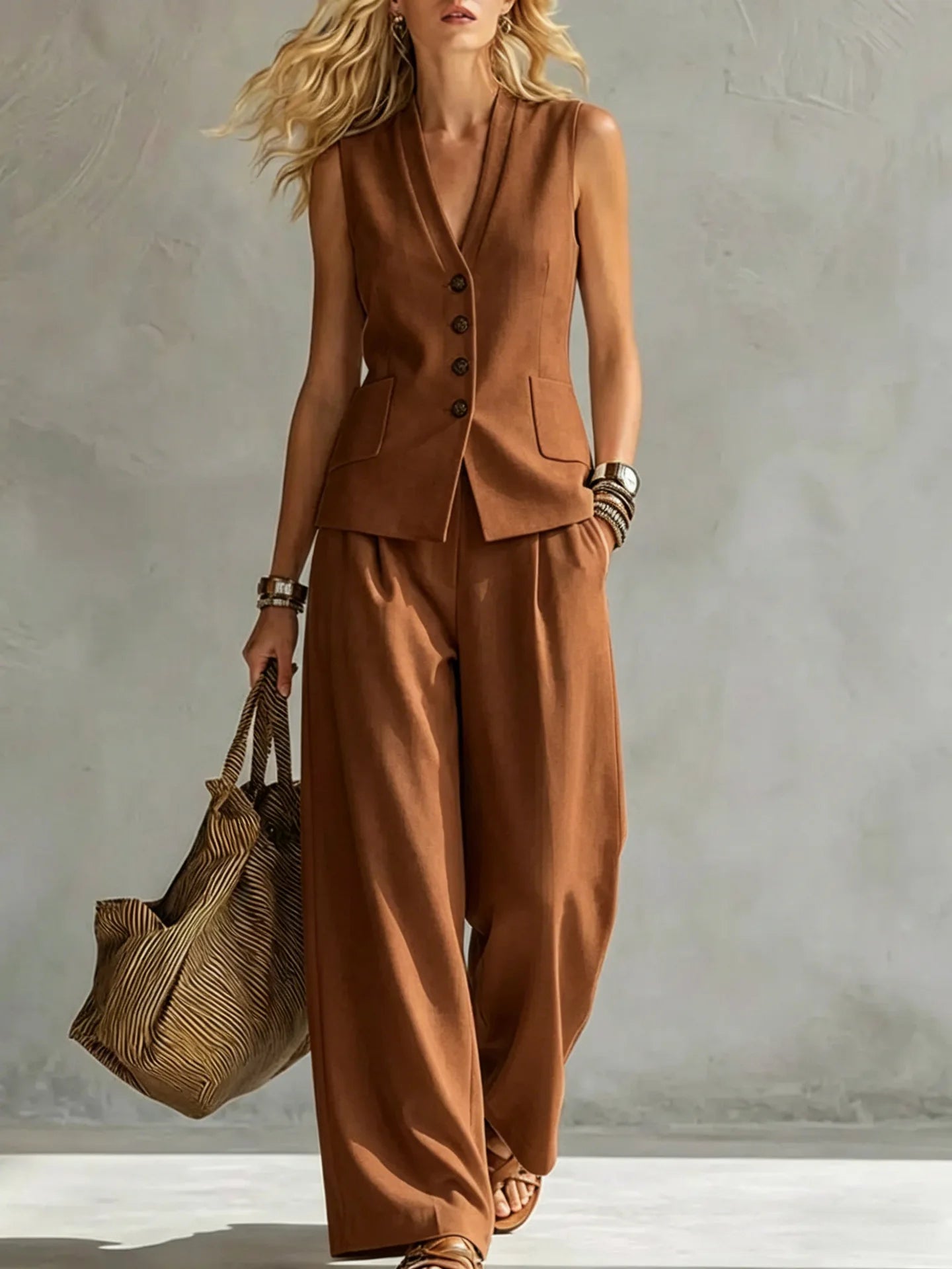 Zarielle Tailored Fit Two Piece Set