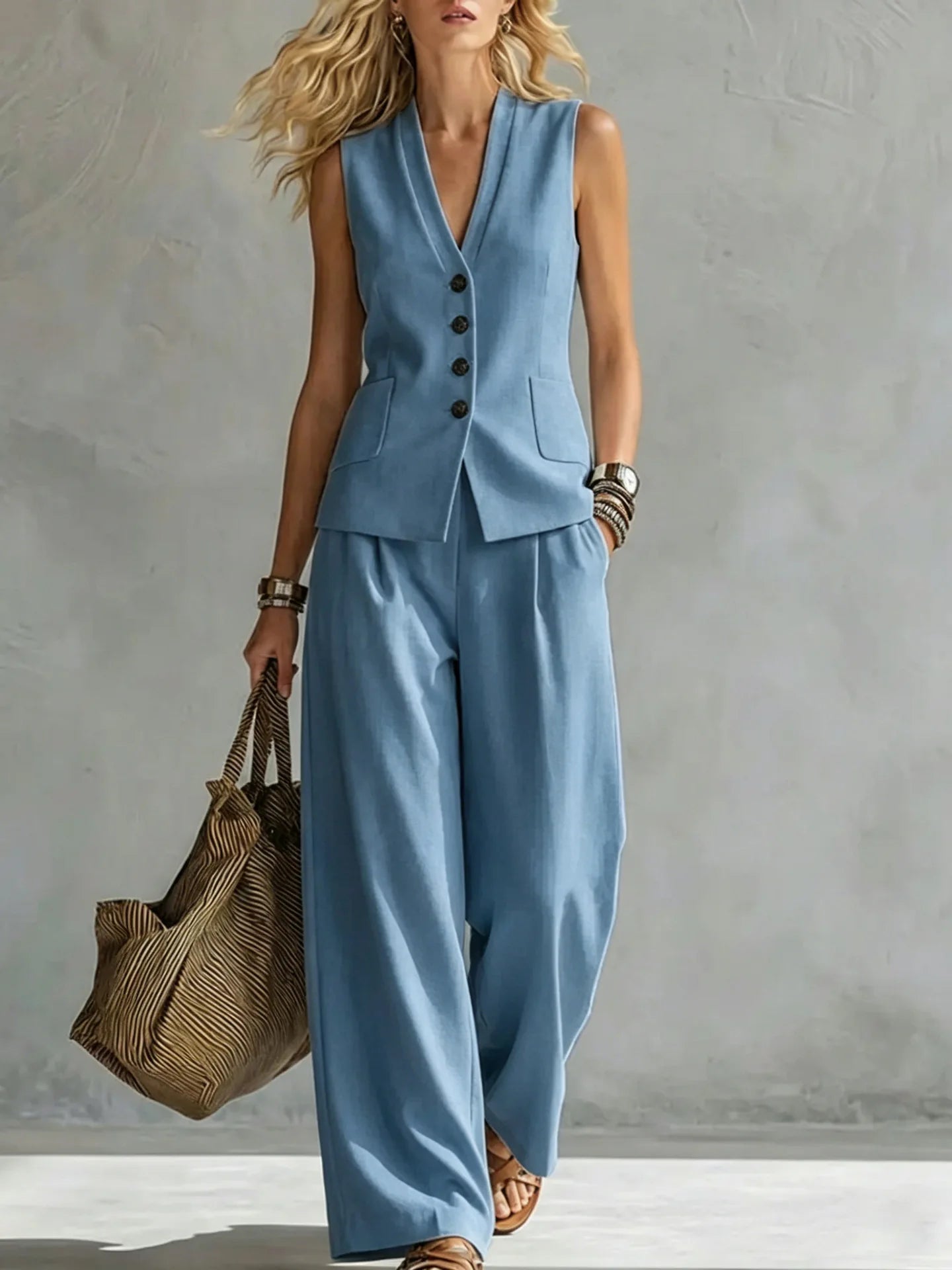 Zarielle Tailored Fit Two Piece Set