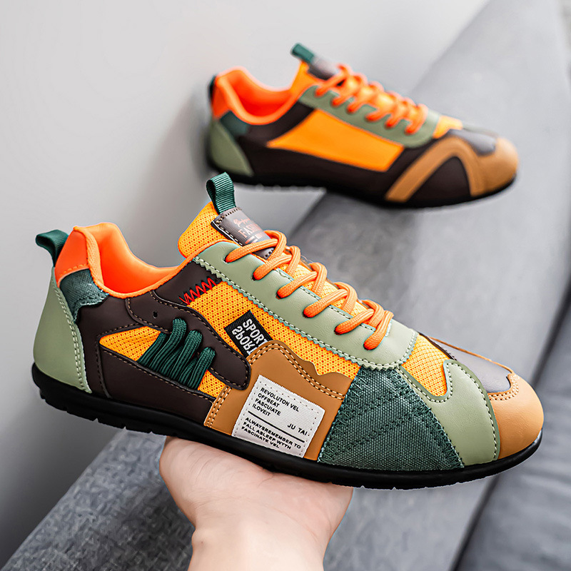 ⏰Limited Time Sale 50% OFF-Men's Patchwork Street Sneakers