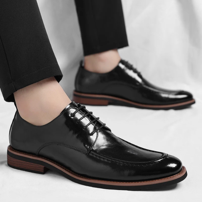 Men's Italian Handmade Oxford Dress Shoes