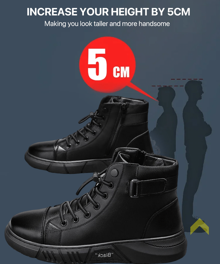 🔥Last Day 49% OFF! 2026 Men's Genuine Leather Martin Boots[Large Size 39-48 ]