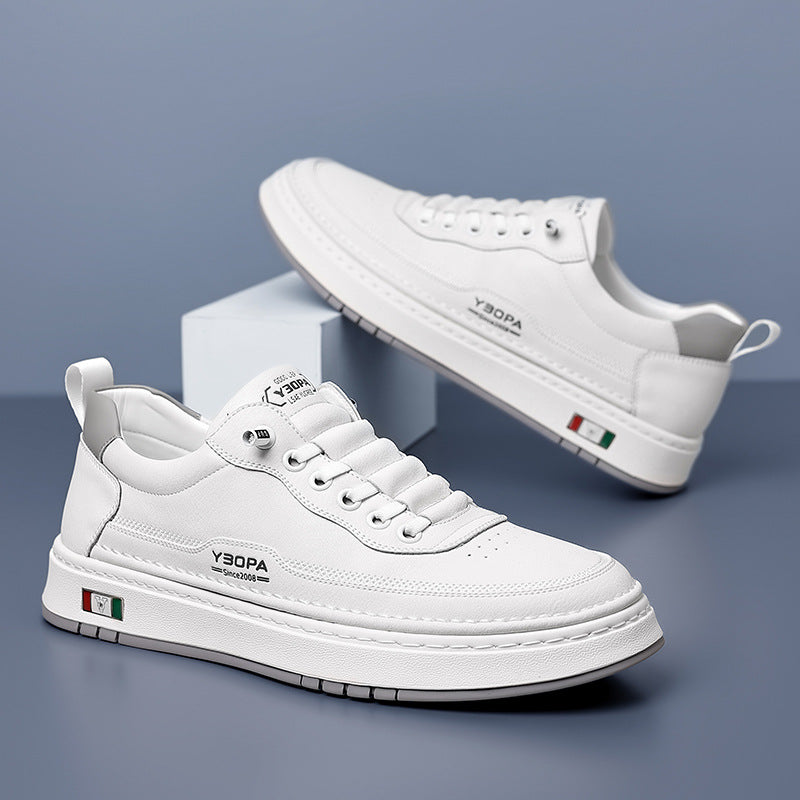 Men's Genuine Leather Sneakers