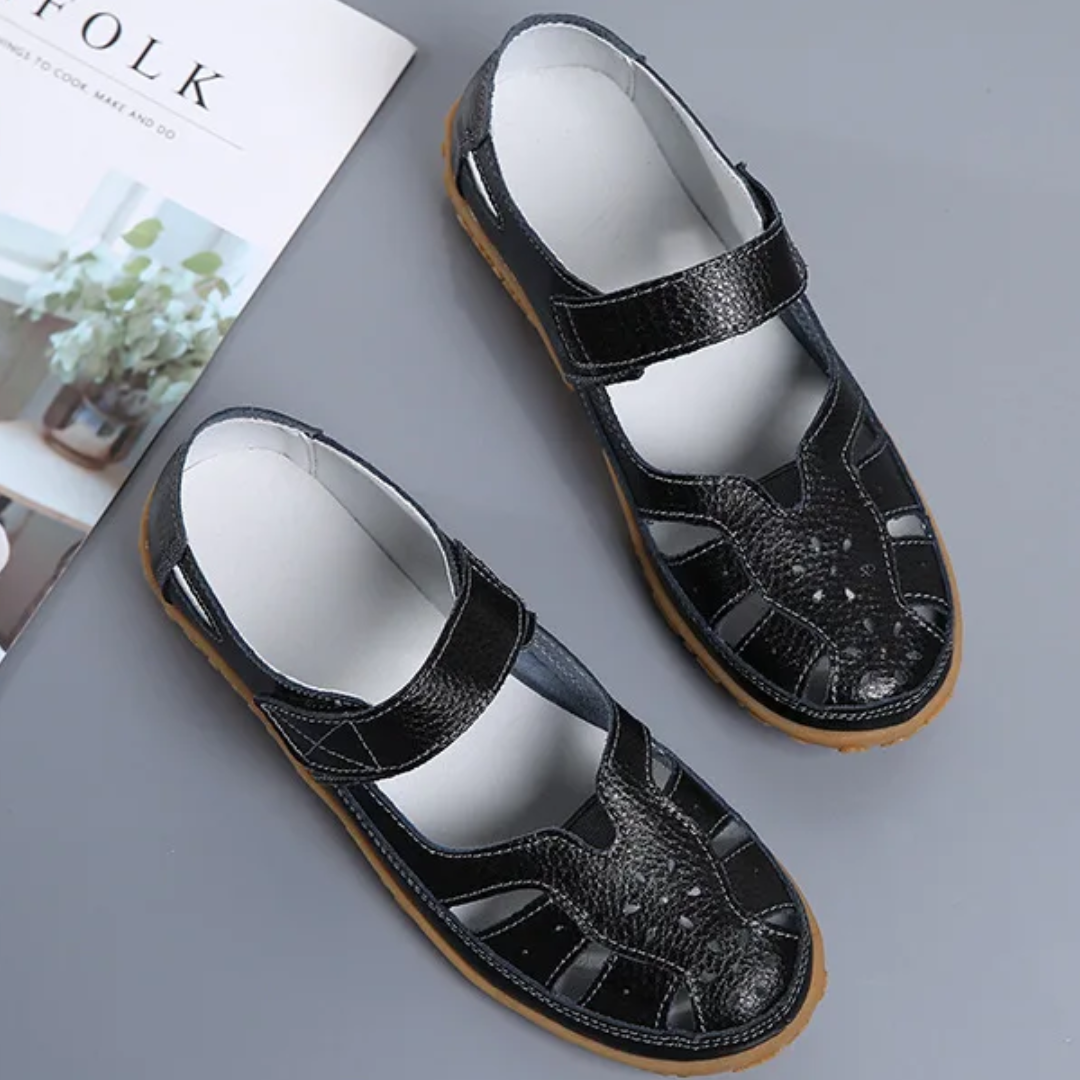 Uniqcomfy Wide Toe Box and Wide Size Leather Shoes