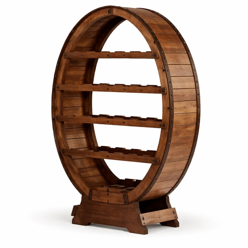 Cantinetta Portabottiglie in Legno per Vino, 24 Posti