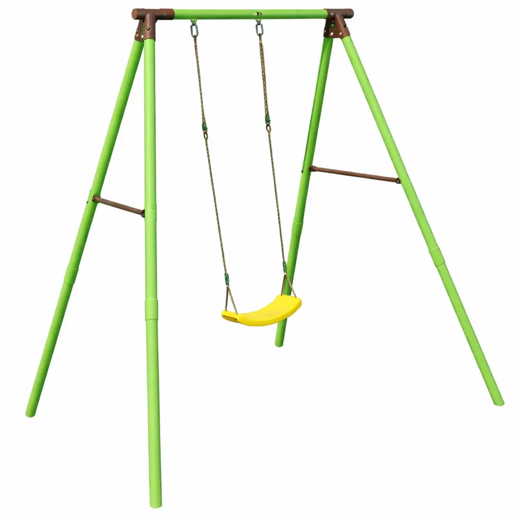 Altalena Singola in Metallo per Bambini da Giardino