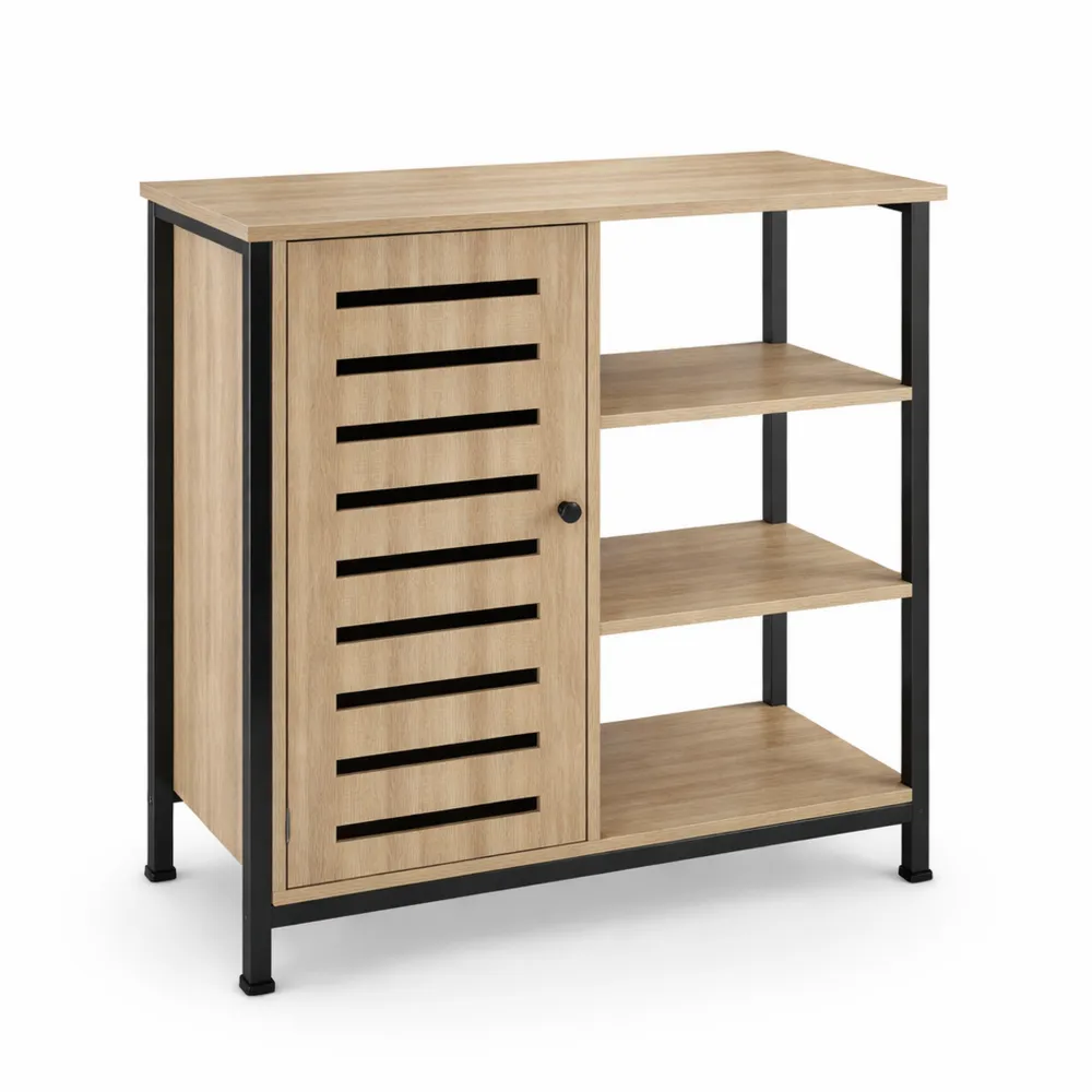 Credenza Cucina Salvaspazio con Ripiani Regolabili