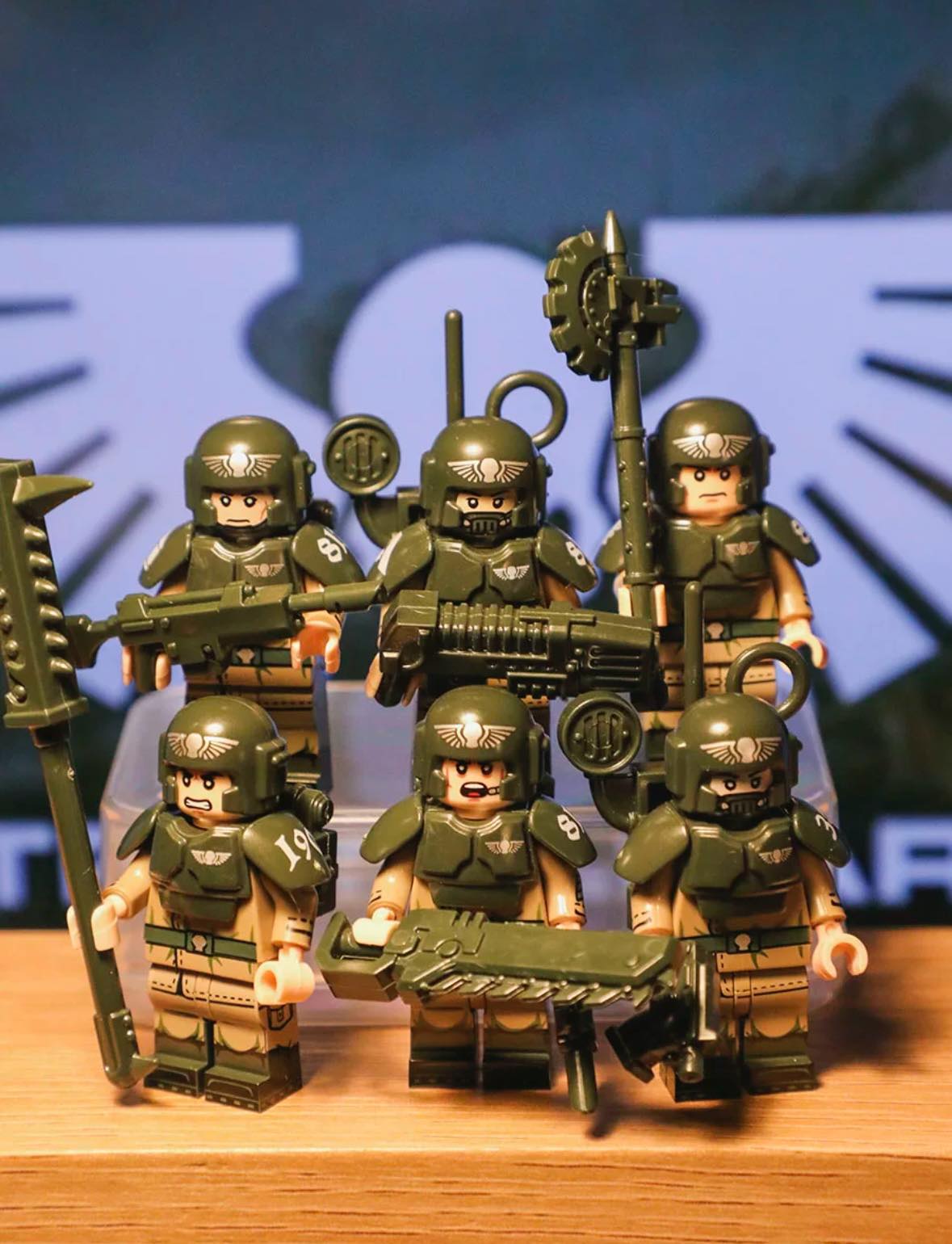 Warhammer 40,000 Astra Militarum Minifigure Set