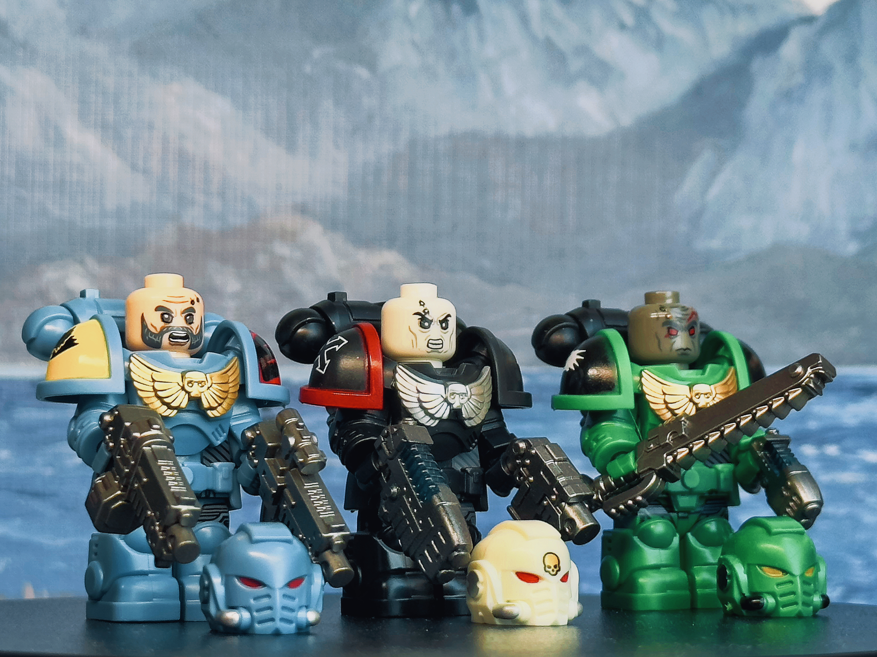 Warhammer 40,000 Astartes Minifigure Set B