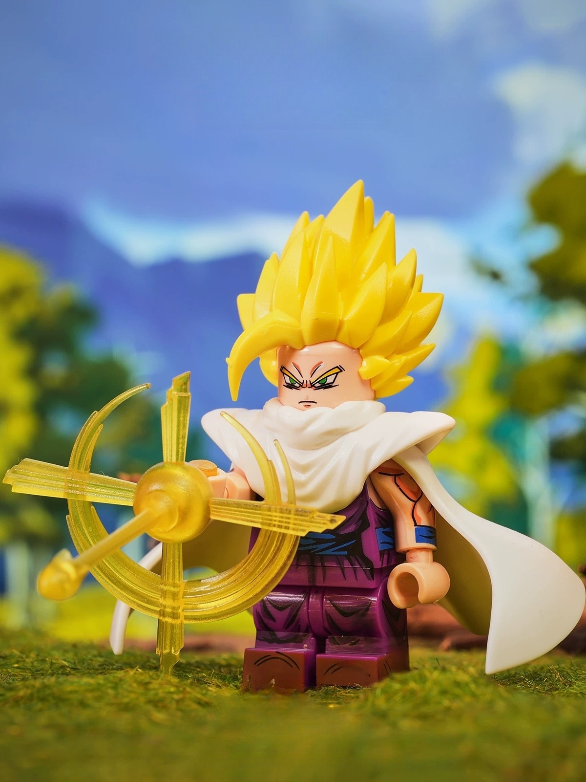 Cold-Hearted Android Warrior Building Block Figure Mass Production Version