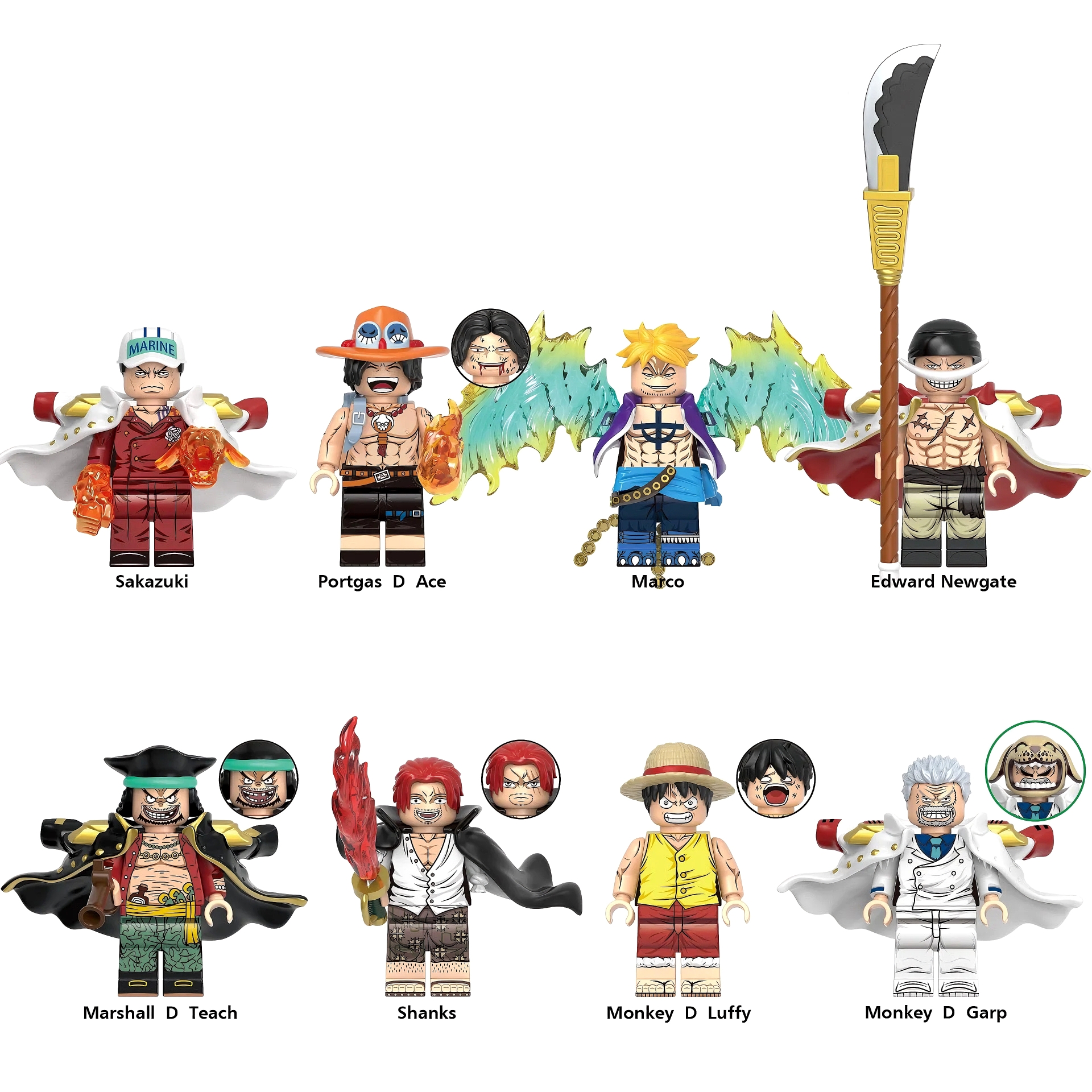 Treasure Ocean Pirates Series – Mass Production Version Set E