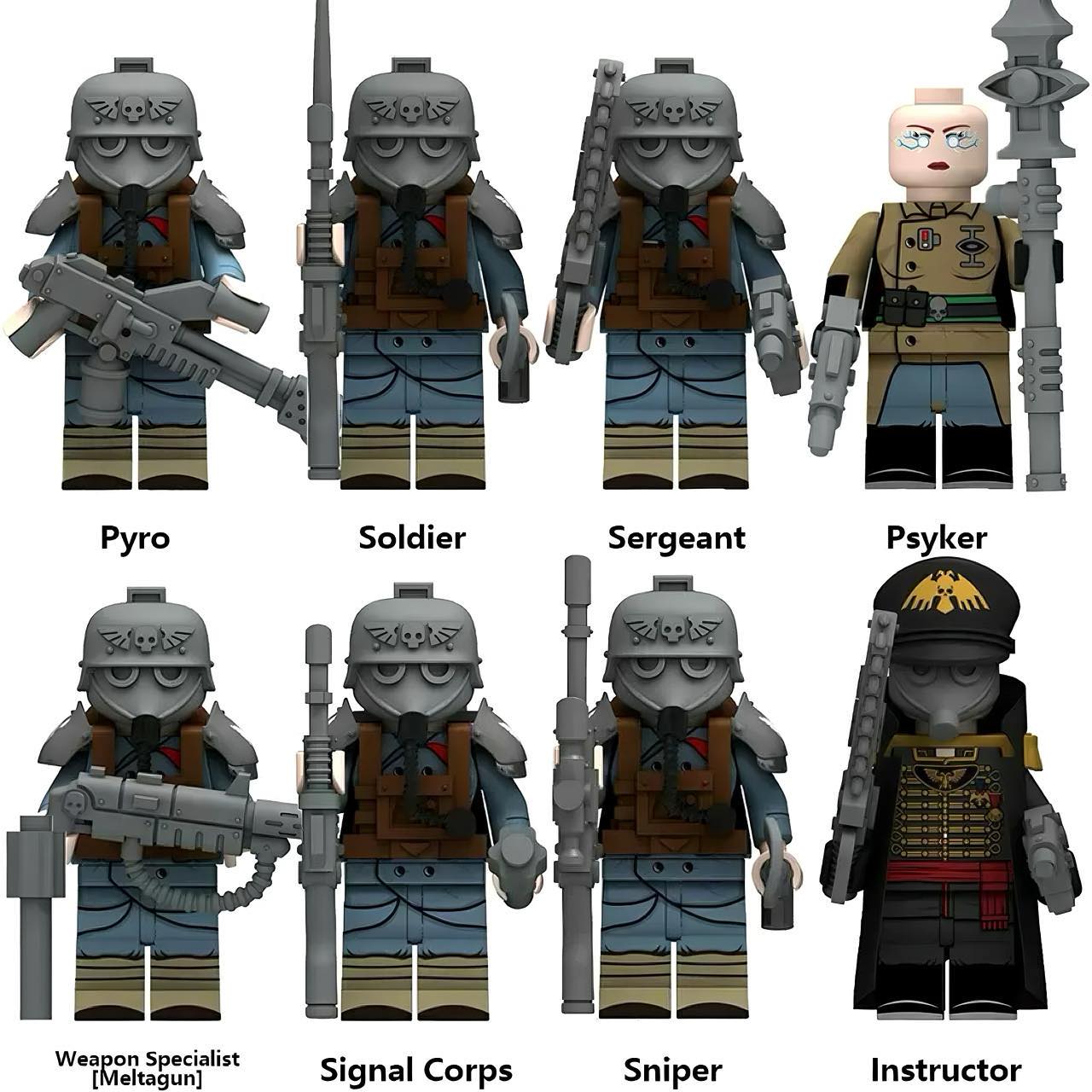 Warhammer 40,000 Death Korps of Krieg Minifigure Set
