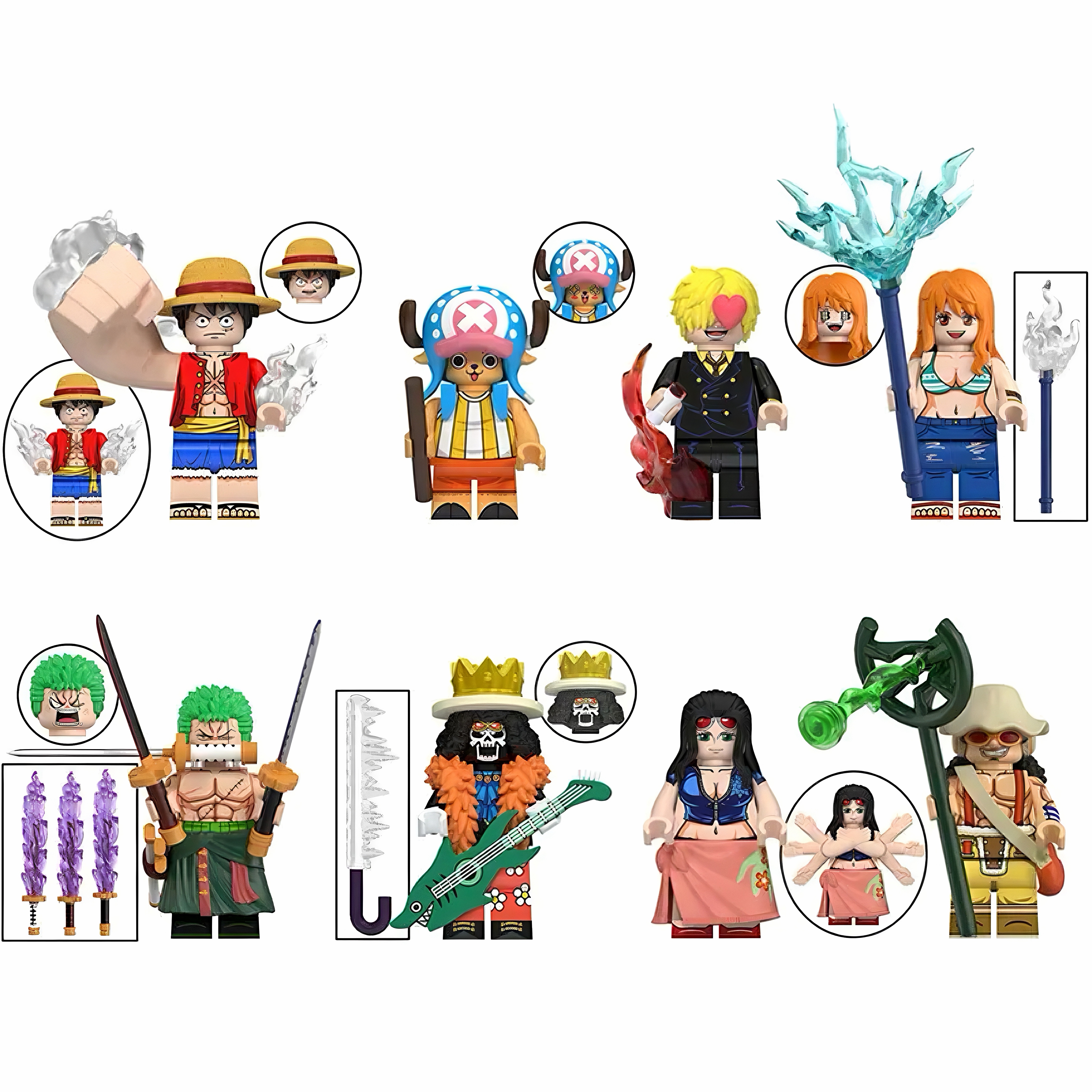 Treasure Ocean Pirates Series – Mass Production Version Set F