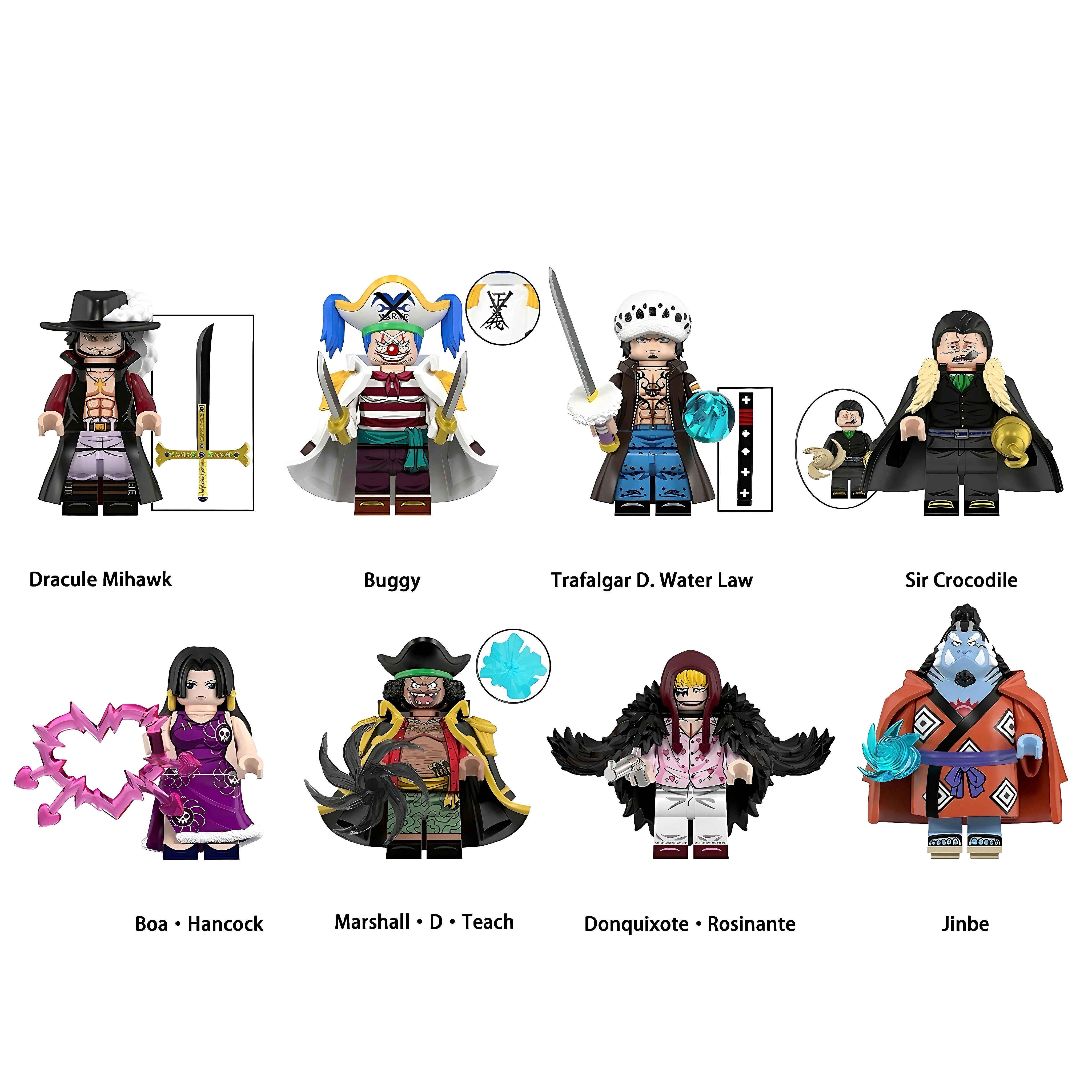 Treasure Ocean Pirates Series – Mass Production Version Set D