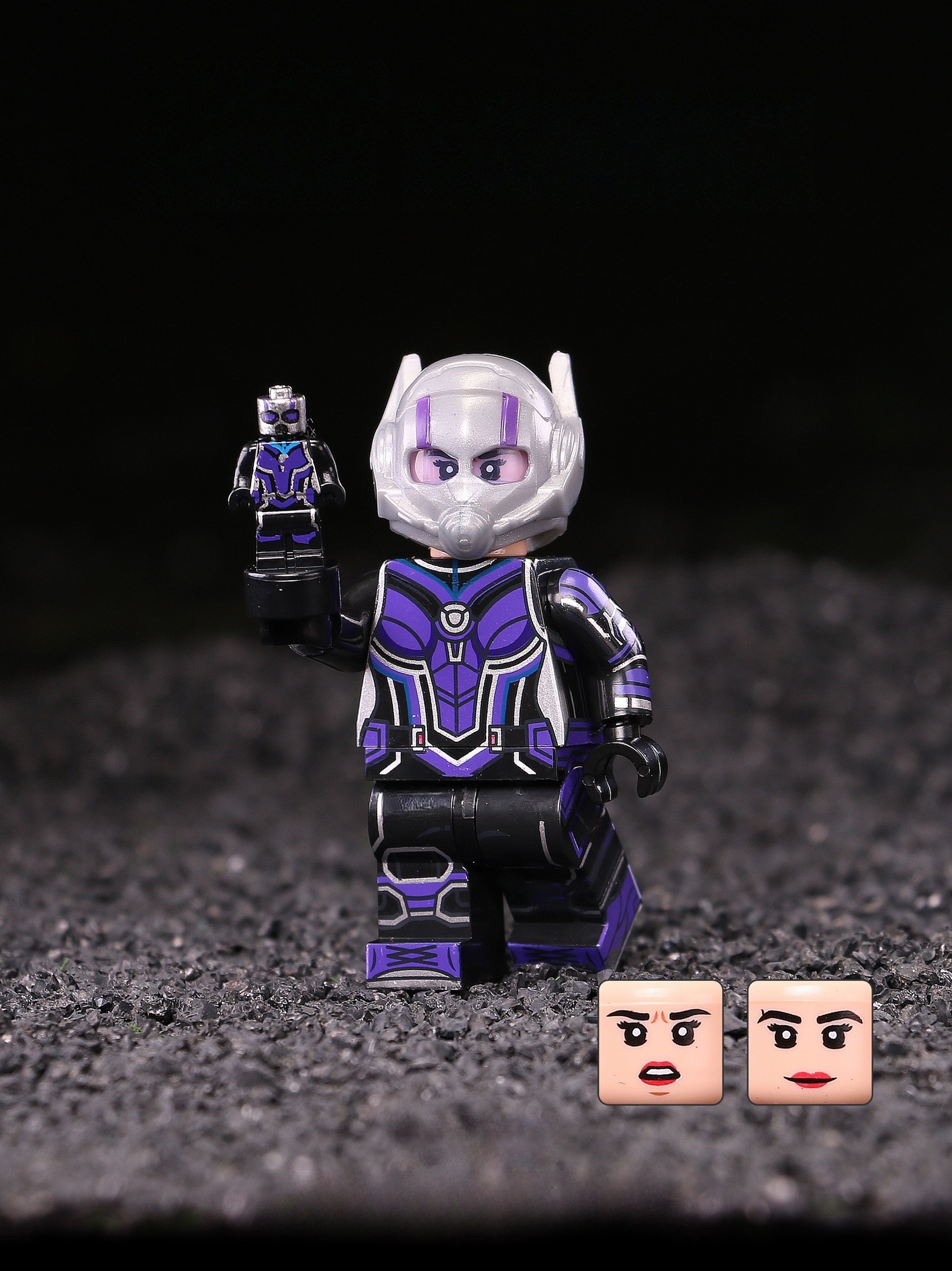 Red-Silver Micro Warrior Mass Production Version